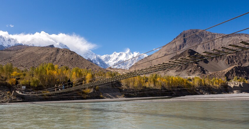 bridge-Hussaini-Hanging-Bridge,-Hunza bridge-Hussaini-Hanging-Bridge,-Hunza