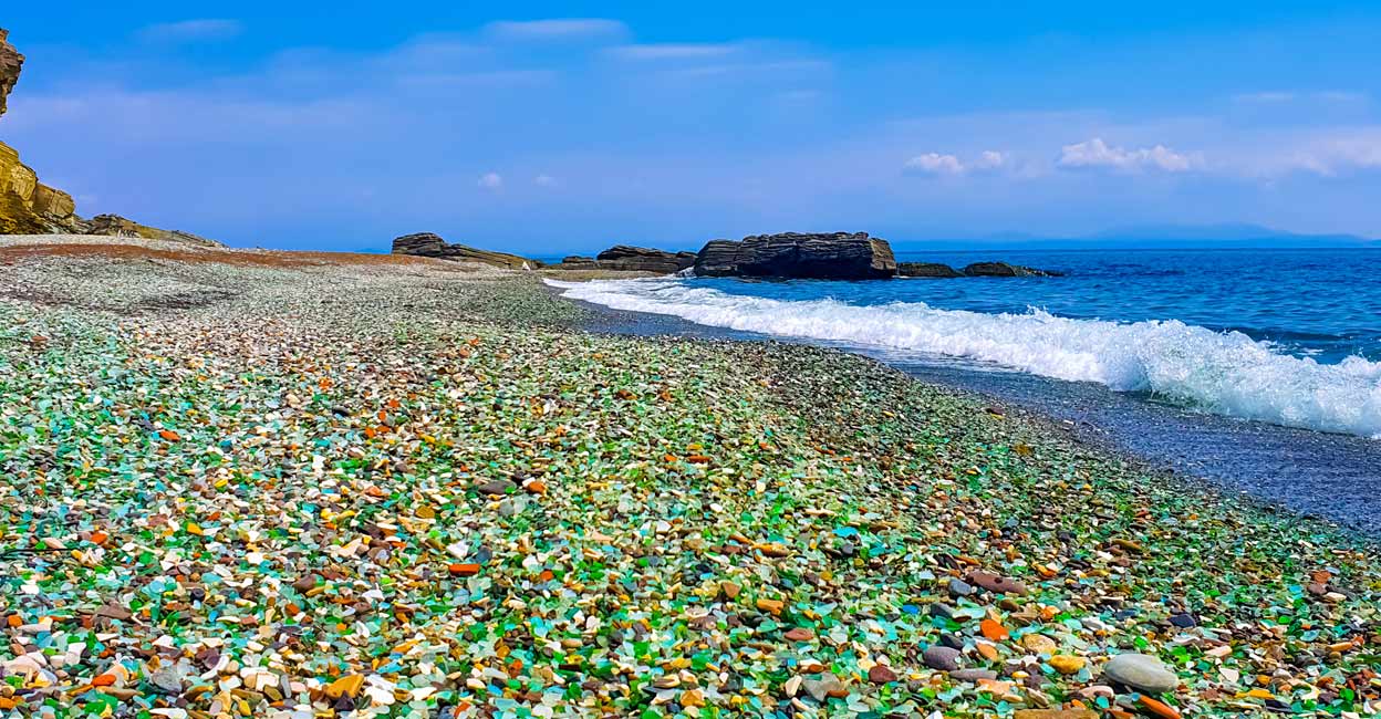Glass Beach Vladivostok Photos