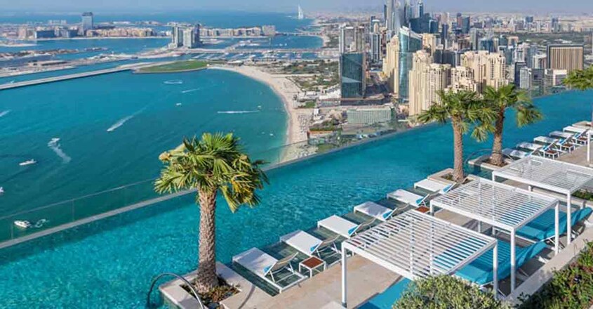 world's highest infinity pool