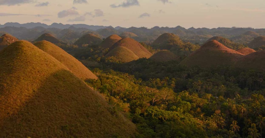 Chocolate-Hills-in-Bohol,-Philippines Chocolate-Hills-in-Bohol,-Philippines