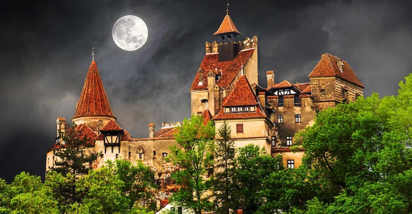 Bran-Castle,-Romania Bran-Castle,-Romania