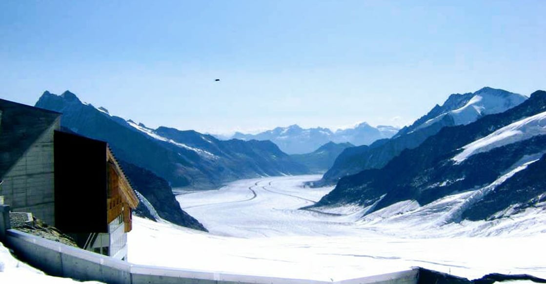 6 At Jungfrau top station