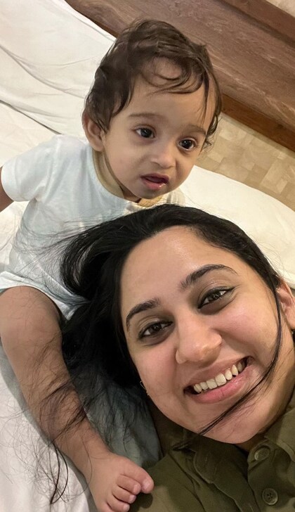 മിയയുടെ കുസൃതിക്കുരുന്ന്