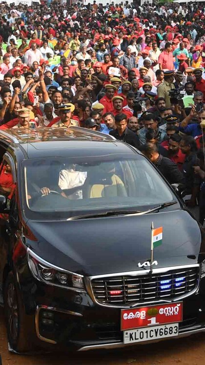മുഖ്യമന്ത്രിക്കായി സുരക്ഷയുടെ 'കോട്ട’