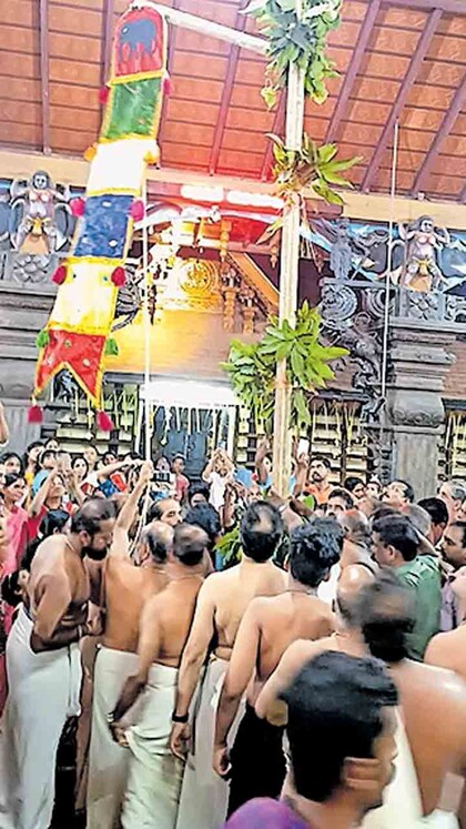 ഘടകക്ഷേത്രങ്ങളിലടക്കം കൊടിയേറ്റ്, ഇനി പൂരമിടിപ്പ്