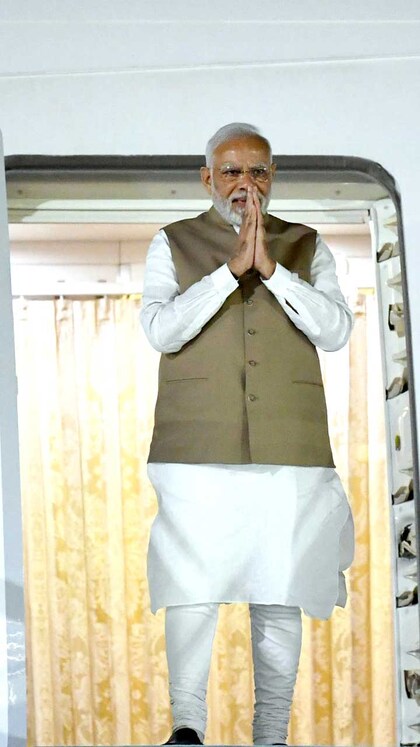 പ്രധാനമന്ത്രി മോദി ഉസ്ബെക്കിസ്ഥാനിൽ