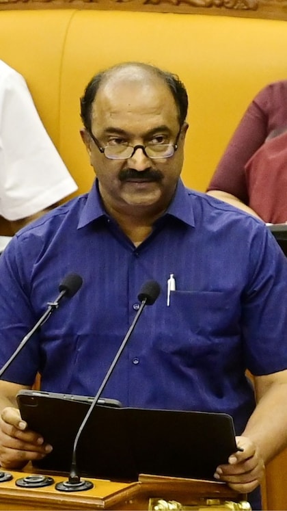  നിയമസഭയിൽ ബജറ്റ് അവതരിപ്പിക്കുന്ന ധനമന്ത്രി കെ.എൻ. ബാലഗോപാൽ.