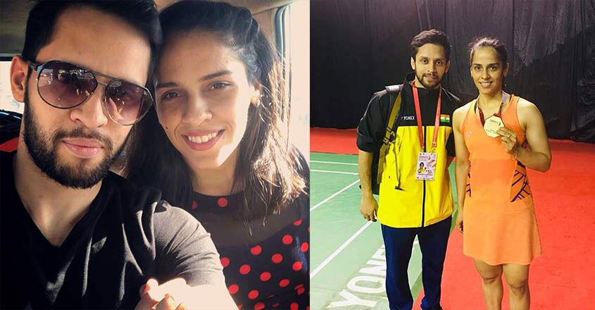 saina-nehwal-with-kashyap-02 saina-nehwal-with-kashyap-02