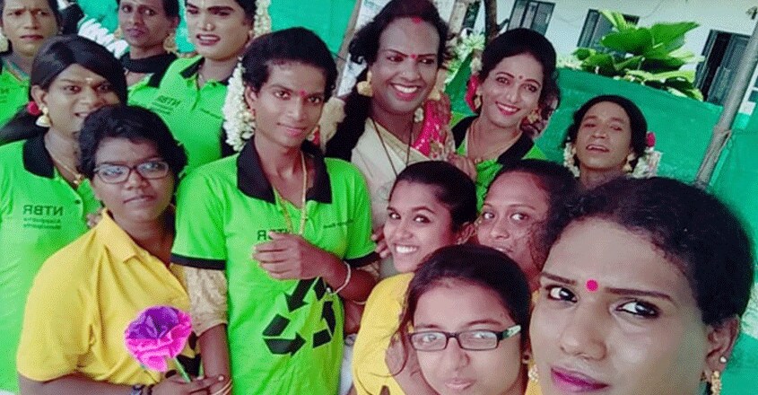 Members of 'Shero' transgender collective Alappuzha, during Nehru Trophy boat race festival 2018 Members of 'Shero' transgender collective Alappuzha, during Nehru Trophy boat race festival 2018
