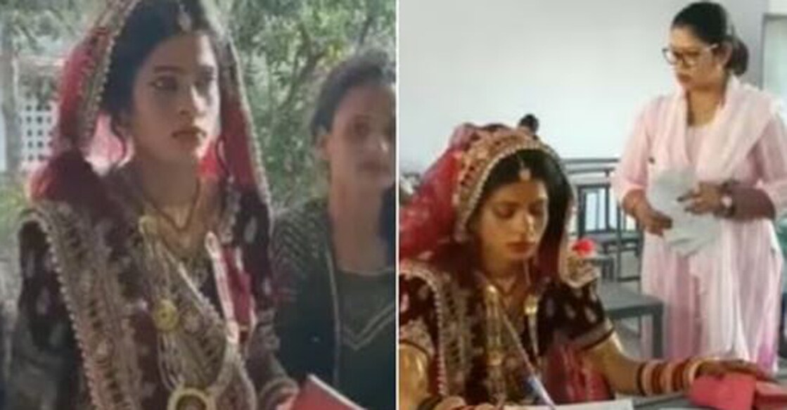 bride-wedding Screen Grab From Video∙ANI/ Twitter